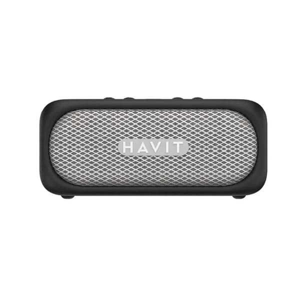 Trådlös bärbar högtalare Bluetooth 5.3, TWS, TF, AUX, handsfree-samtal, IPX7, 2000 mAh - Havit (SK905BT) - Svart