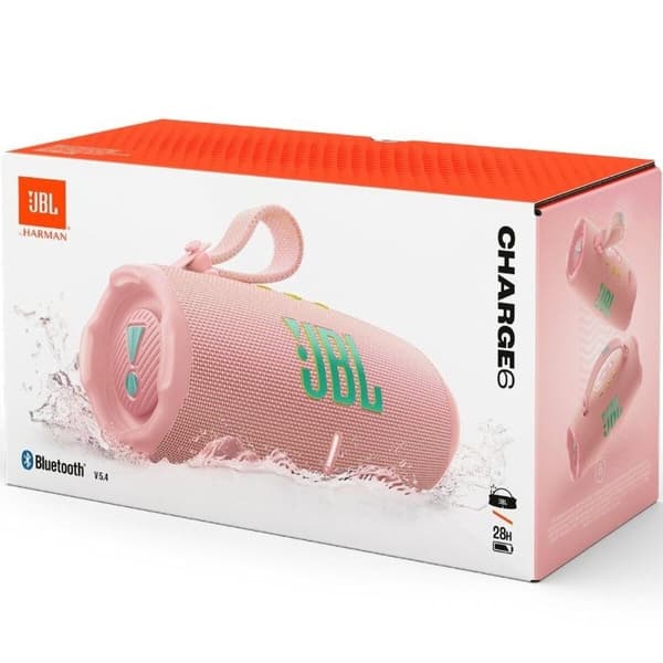 Bärbar Bluetooth Högtalare JBL Charge 6 Rosa