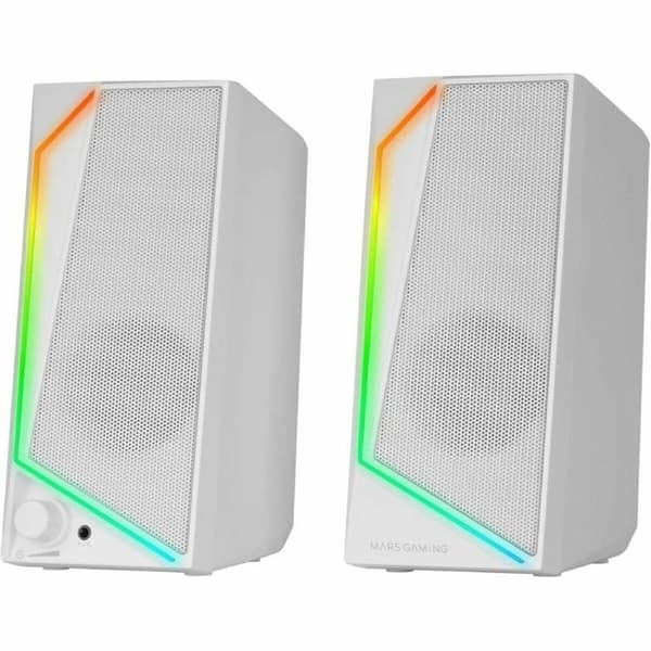 PC-kaiuttimet Mars Gaming MS72W Valkoinen 15 W 4 W