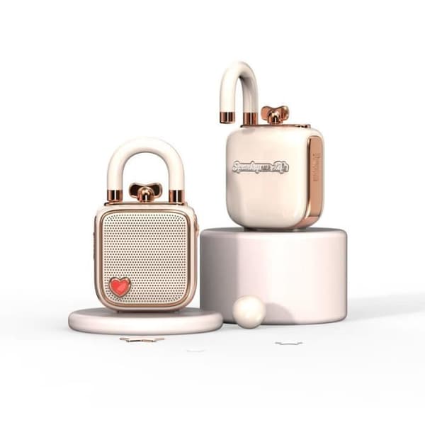 Divoom Lovelock ansluten bluetooth högtalare 5W