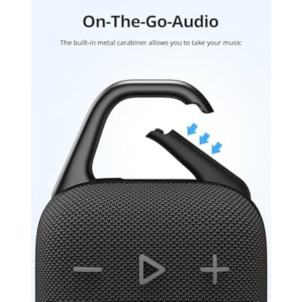 Bärbar Bluetooth högtalare - TRONSMART - Mirtune H1 - IPX7 Vattentät - 20 timmars uppspelning - Kraftfullt ljud