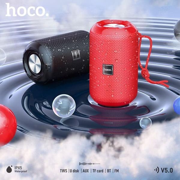 Hoco - Trendy Sound trådlös högtalare (HC1) - Bluetooth 5.0, 5W - Svart