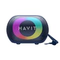 Miniatyrbild 6 av 6: Bärbar Bluetooth-högtalare, handsfree-samtal, TWS, TF, FM, AUX, USB, 1 800 mAh - Havit (SK885BT) - Blå