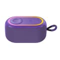 Miniatyrbild 1 av 6: Högtalare bärbar Bluetooth 5.3, RGB-ljus, IPX5, TWS, TF, USB, FM, AUX - Havit (SK809BT) - Lila