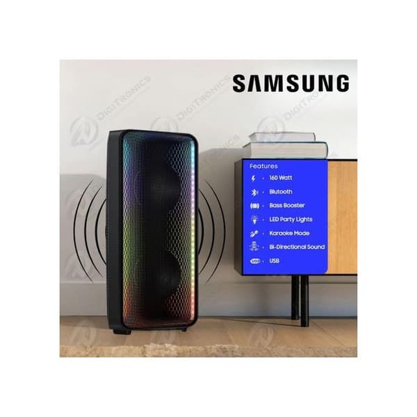 Ljudtorn Enceinte 2.0, 160W, Bluetooth, IPX5, MX-ST40B