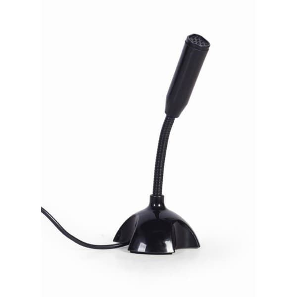Stativmikrofon - Gembird - Justerbar - USB - Trådbunden - Svart
