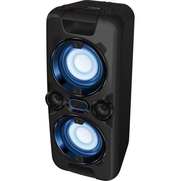 Trådlös ljudhögtalare - SENCOR - SSS 3800 - 60 W - 30 FM-radios - Bluetooth - Blinkande LED-lampor - Svart