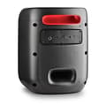 Miniatyrbild 5 av 6: NGS Wild Swag Go: bärbar högtalare 80 W, batteri 10 h och LED-lampor - BT/TWS/USB/TF/AUX IN, mikrofoningång, DSP, svart.