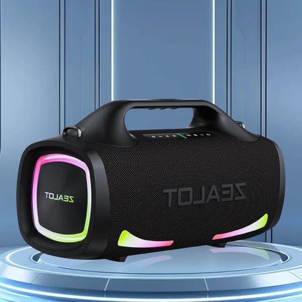 Trådløs bærbar højttaler, 24000mAh batteri, vandtæt design,Højttaler, Zealot S79HEI