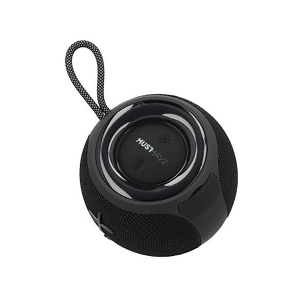 Bärbar Bluetooth-högtalare 20W Särform Musthavz IPX4 Djupt Bas Grab 'N Go Svart