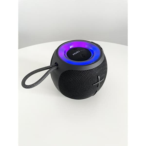 Bärbar Bluetooth-högtalare 20W Särform Musthavz IPX4 Djupt Bas Grab 'N Go Svart