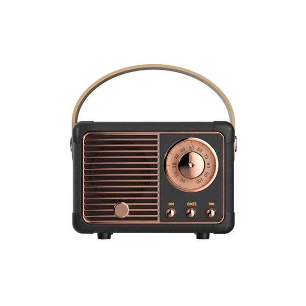 Bluetooth-högtalare 5.0 3W RMS Modell Auteuil med Transporthandtag Svart