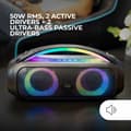 Pikkukuva 6 / 10: Kannettavat Bluetooth-kaiuttimet Mars Gaming MSPULSE Musta 4 W 50 W