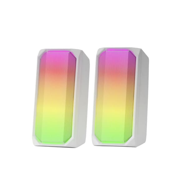 Bärbar Bluetooth Högtalare Mars Gaming MSRGBW Vit 15 W 4 W