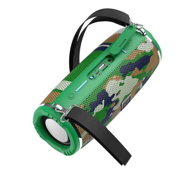 Bärbar Bluetooth-högtalare 5.0, 10 W - Hoco Sports (HC12) - Grön kamouflage