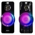 Miniatyrbild 1 av 2: Woxter Big Bass 95 RGB Kraftfulla 20W multimedia stereohögtalare, 3,5 mm anslutning, RGB-belysning, AUX och knappar och portar