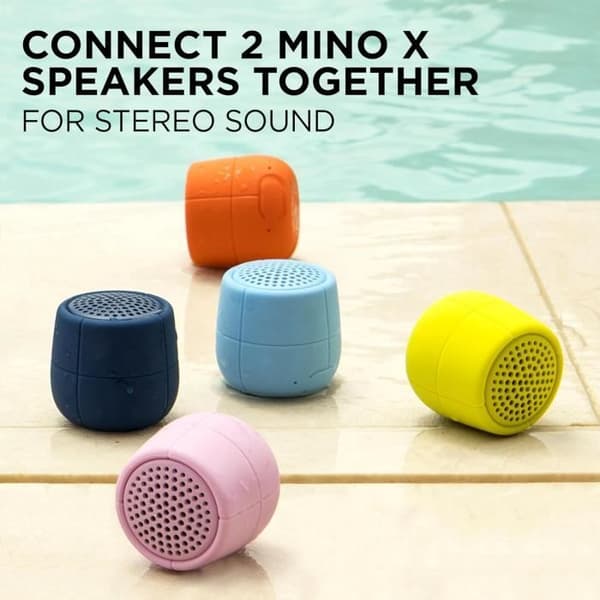Bluetooth-högtalare - LEXON - MINO X - Vattentålig IPX7 - Flytande - 3W - Rosa