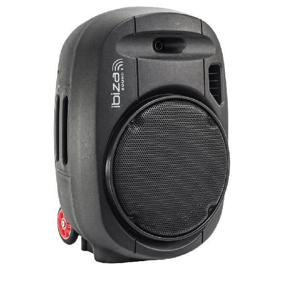 Bärbart Ljudsystem - IBIZA - PORT12UHF-MKII - 350W RMS - Bluetooth - 2 UHF-mikrofoner