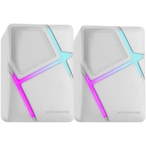 Högtalare - MS-H - MS-H Vit - 10 W - RGB - Trådbunden