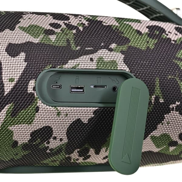 Bärbar Bluetooth Högtalare Hoco HA4 camouflage green