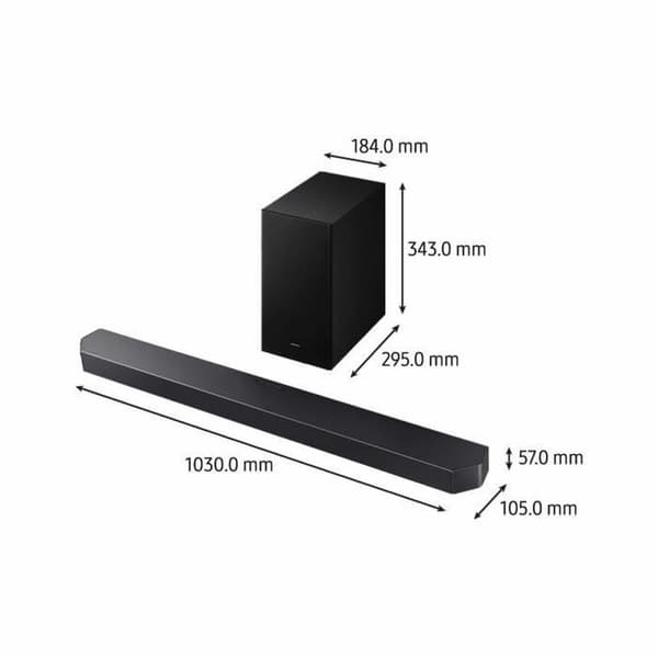 Soundbar Samsung Svart