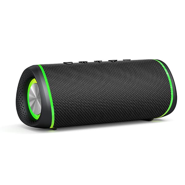 INF EBS-609 Svart Trådlös Bluetooth-högtalare med RGB-ljus