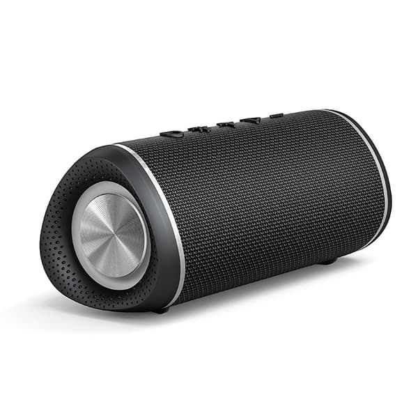 INF EBS-609 Svart Trådlös Bluetooth-högtalare med RGB-ljus