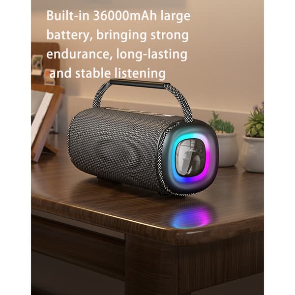 INF Bærbar vandtæt Bluetooth-højttaler med forbedret bas