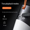 Miniatyrbilde 2 av 8: INF Bærbar Bluetooth-høyttaler med RGB-stemningslys Grønn