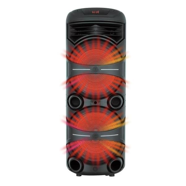 Karaokehögtalare - INOVALLEY - Lysande - 1000 Watt - Bluetooth V5.0 - Batteritid 2 till 3 timmar - Trådlös mikrofon ingår