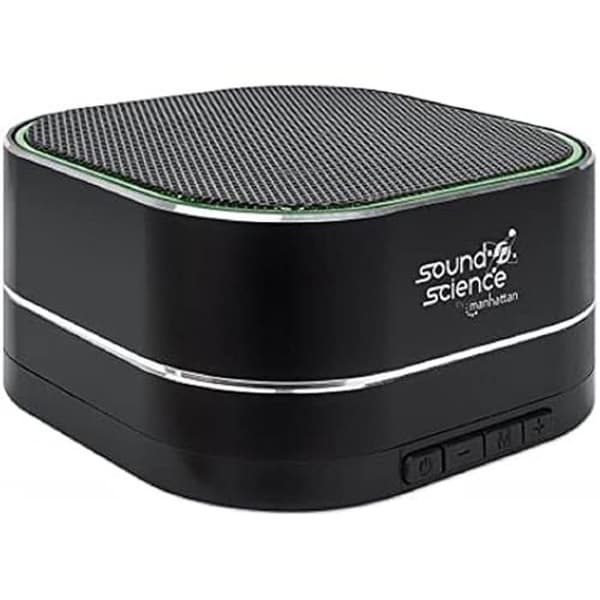 Bluetooth-högtalare - MANHATTAN - W128290959 - Metallisk - 6 timmars batteritid - Inbyggd mikrofon