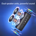 Miniatyrbillede 3 af 7: INF Bluetooth-højttaler med RGB-lys Blå