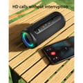 Miniatyrbillede 4 af 8: INF Sort RGB Lys Trådløs Bluetooth Højttaler