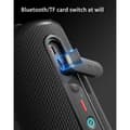 Miniatyrbillede 2 af 8: INF Sort RGB Lys Trådløs Bluetooth Højttaler