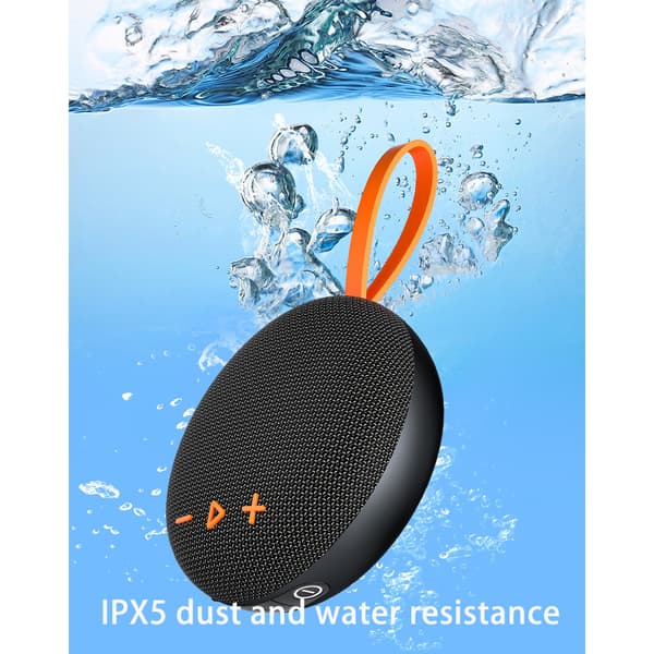 INF Magnetisk Bluetooth Vattentät Högtalare Svart