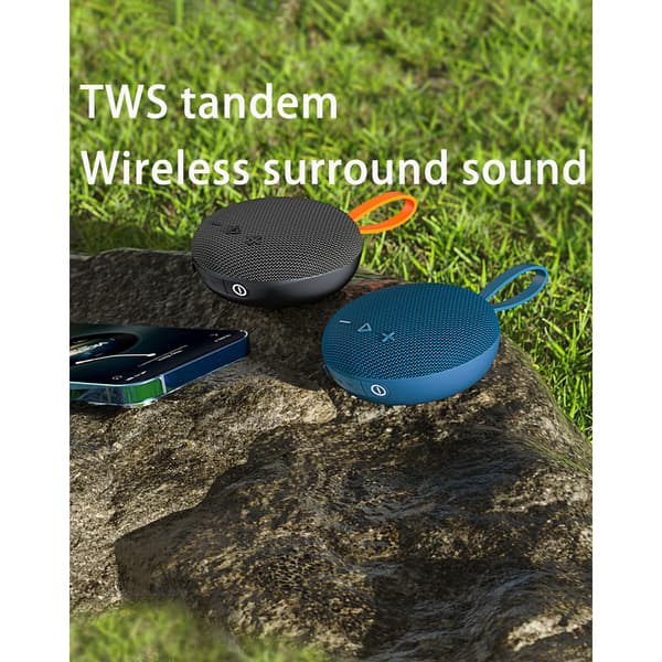 INF Magnetisk Bluetooth Vattentät Högtalare Svart