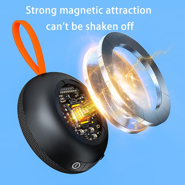 INF Magnetisk Bluetooth Vattentät Högtalare Svart