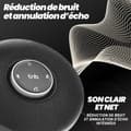Miniatyrbild 11 av 11: Bärbar Bluetooth Högtalare T'NB CFSPEAKERBT Svart