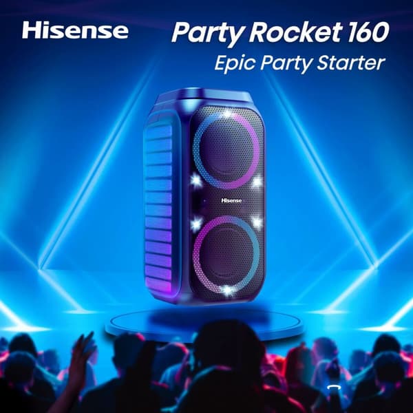 Bærbare Bluetooth-højttalere Hisense PR160 Sort