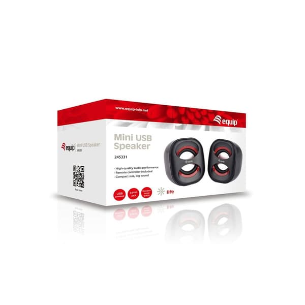 PC-højttalere Equip 245331 Sort 3 W 6 W