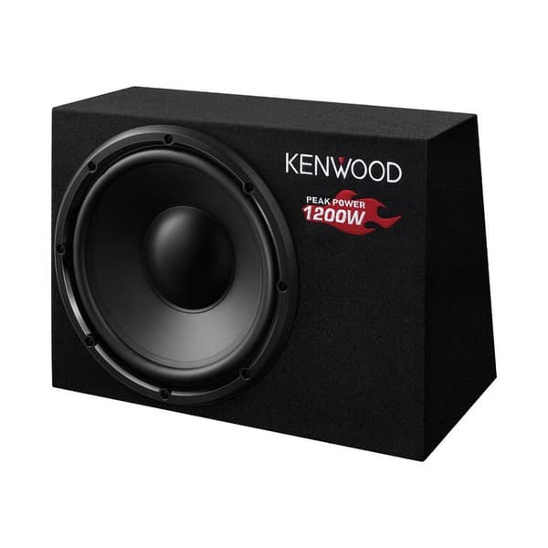 Kenwood KSC-W1200B Bil-Subwoofer Passiv 1200 W