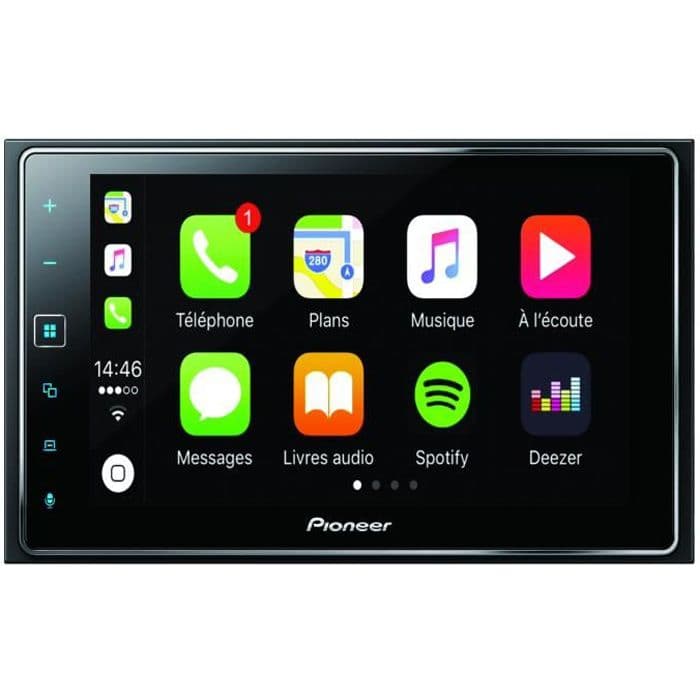 PIONEER Auto Radio Video Apple CarPlay 7 - 2 DIN - 50W x 4