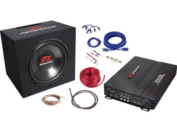 Renegade RBK1100XL, 4 kanaler, 135 W, 75 W, 275 W, 150 W, 80 - 2000 Hz