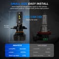 Miniatyrbild 3 av 5: LED-bilampor, 50W, 8000lm, H7