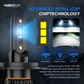 Miniatyrbild 4 av 5: LED-bilampor, 50W, 8000lm, H7