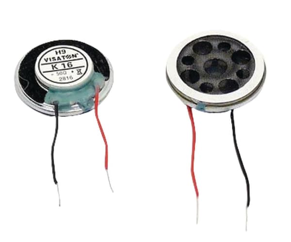 Visaton Vs-k16 Miniature højttaler 16mm 50 Ohm