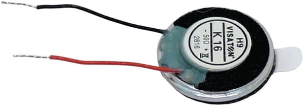 Visaton Vs-k16 Miniature højttaler 16mm 50 Ohm