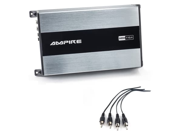 Ampire förstärkare 4x 110 Watt, klass D
