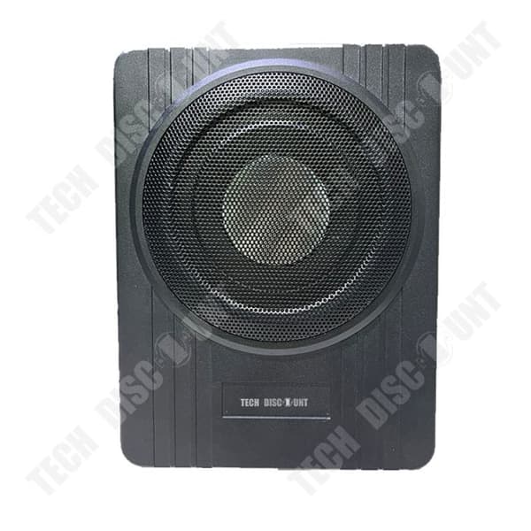 TD® 8-tums bilsubwoofer Ultratunn bilsubwoofer Högeffekts 12V aluminiumlegering bilhögtalare