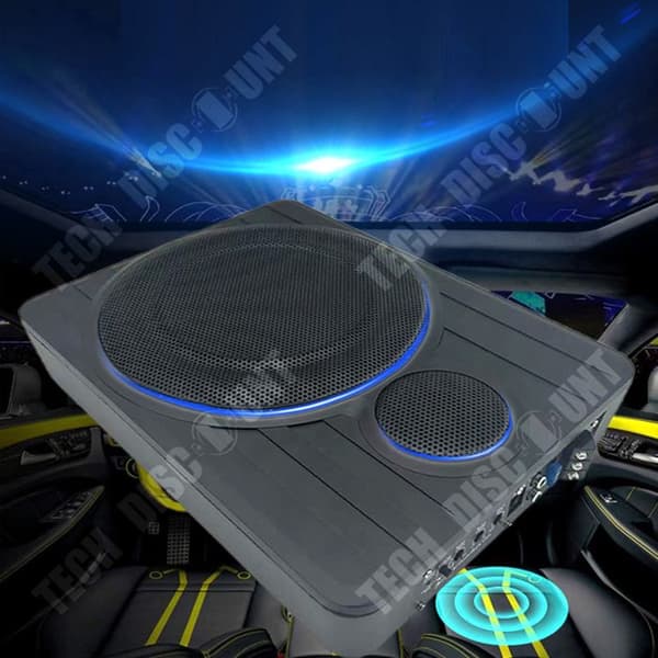 TD® Subwoofer billjud modifiering bil aktiv subwoofer 10 tum 12V hög effekt säte bil subwoofer